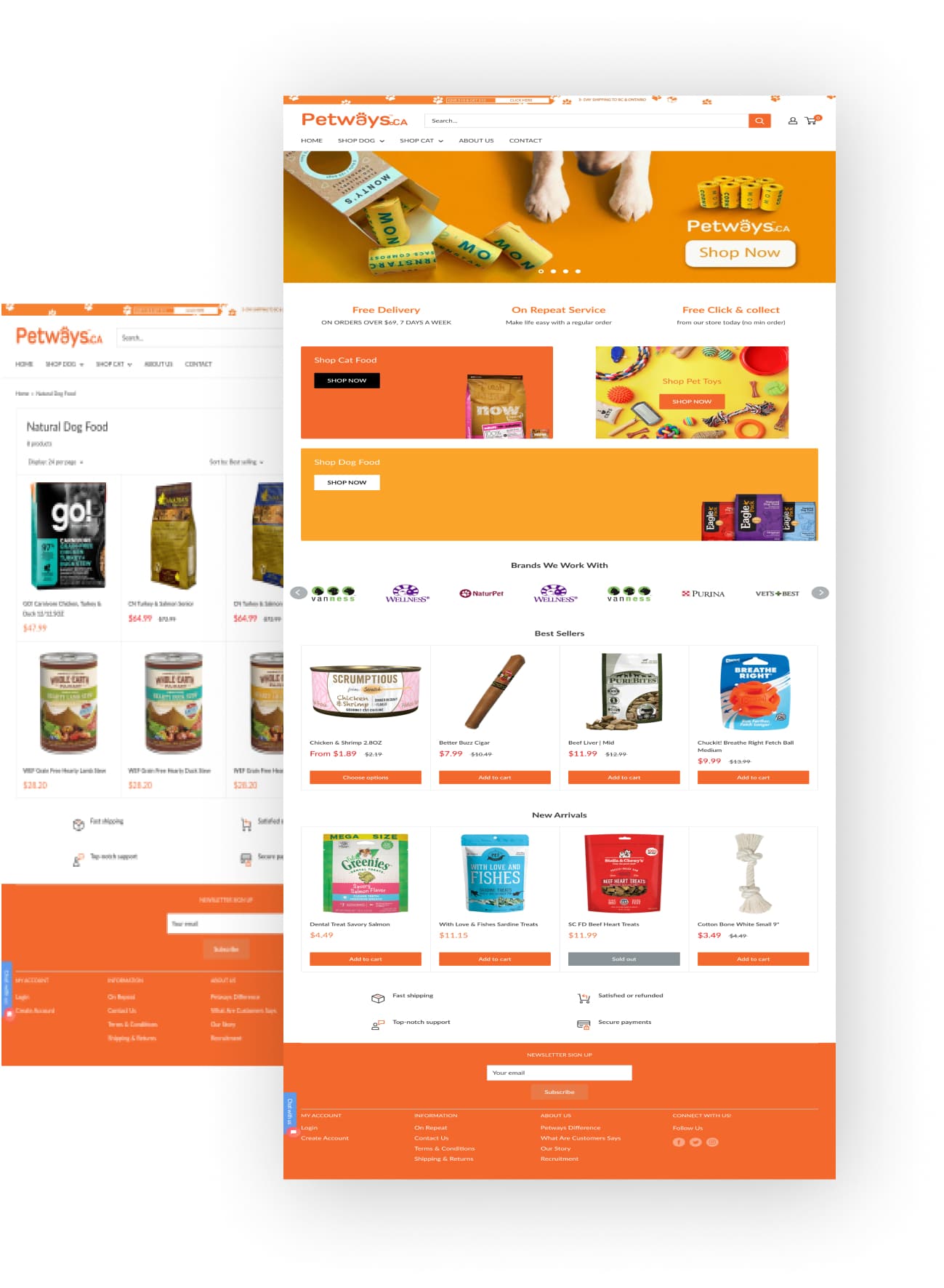 Project petways 1 - web design