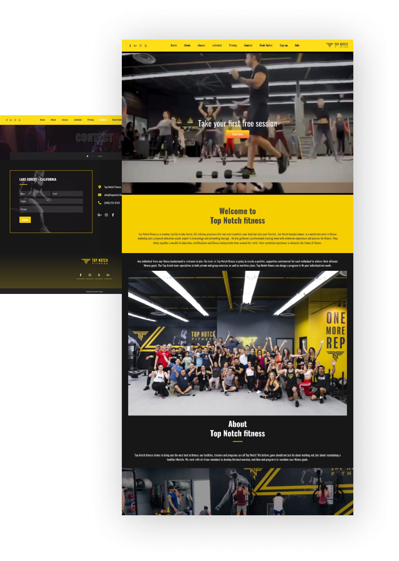 Project topnotch 1 - web design