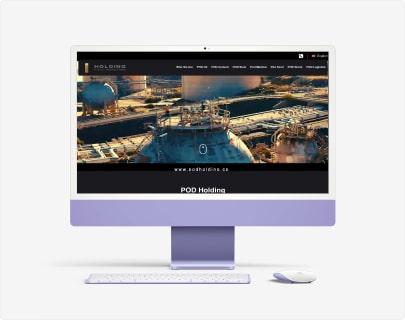 Project podholding - web design