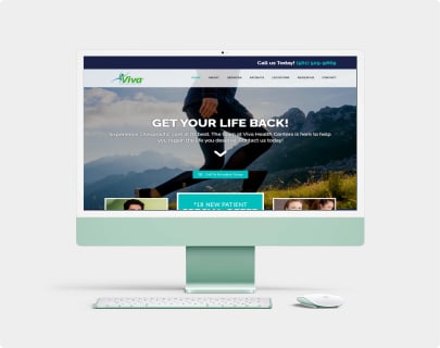 Project vivahealthcenters - web design
